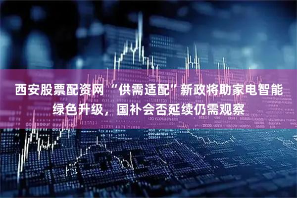 西安股票配资网 “供需适配”新政将助家电智能绿色升级，国补会否延续仍需观察